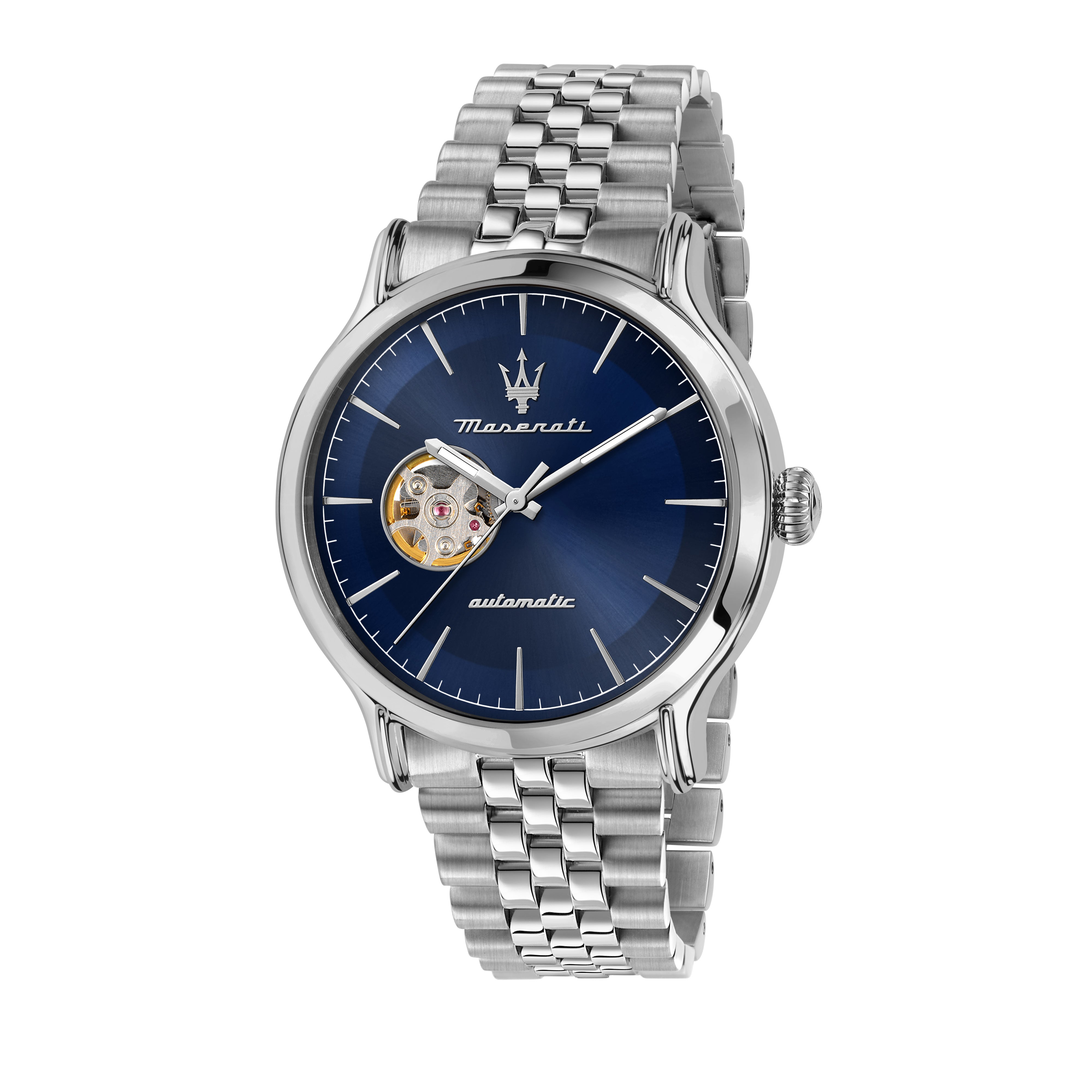 Maserati Men's Automatic Watch with Blue Dial - MAS-0005