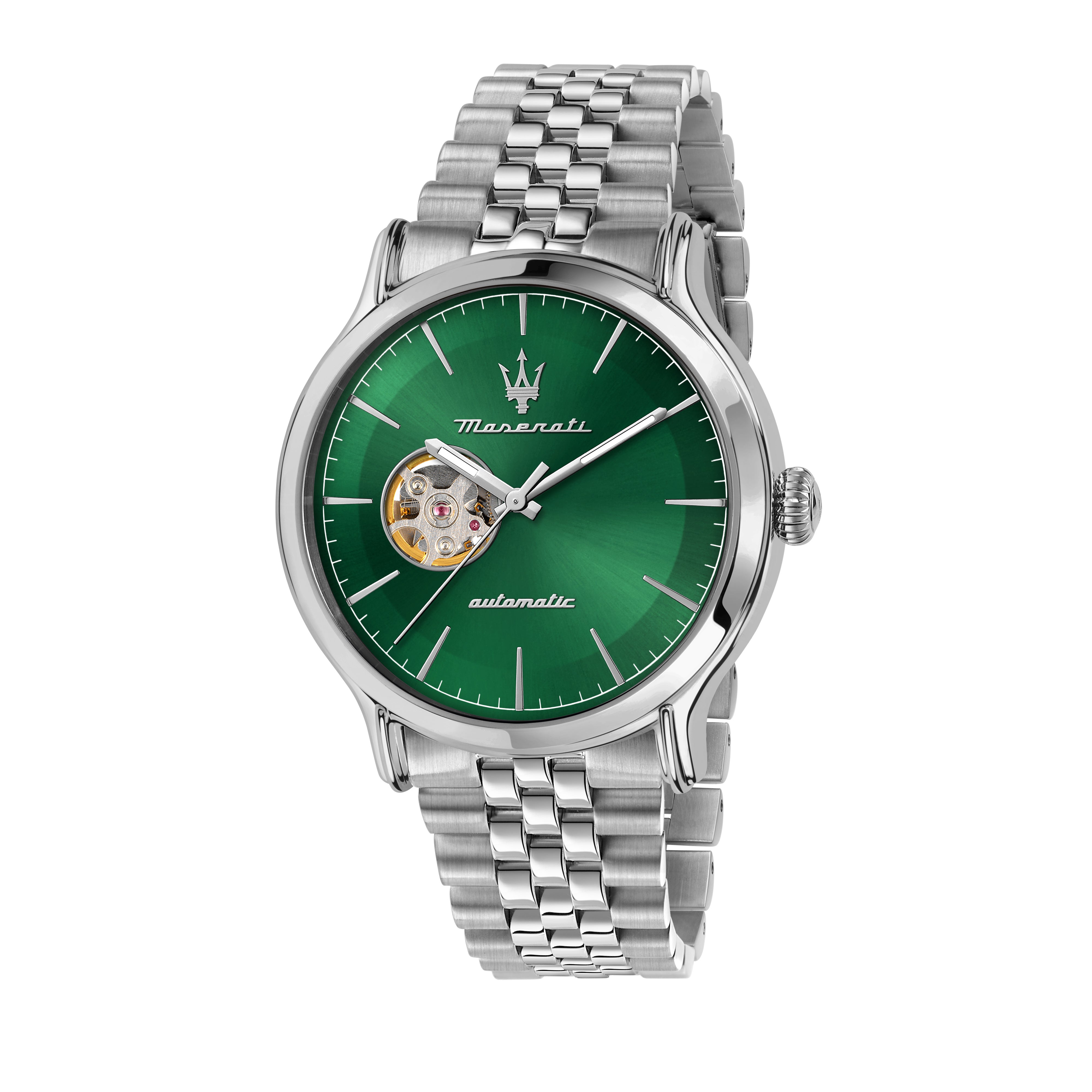 Maserati Men's Automatic Watch with Green Dial - MAS-0006