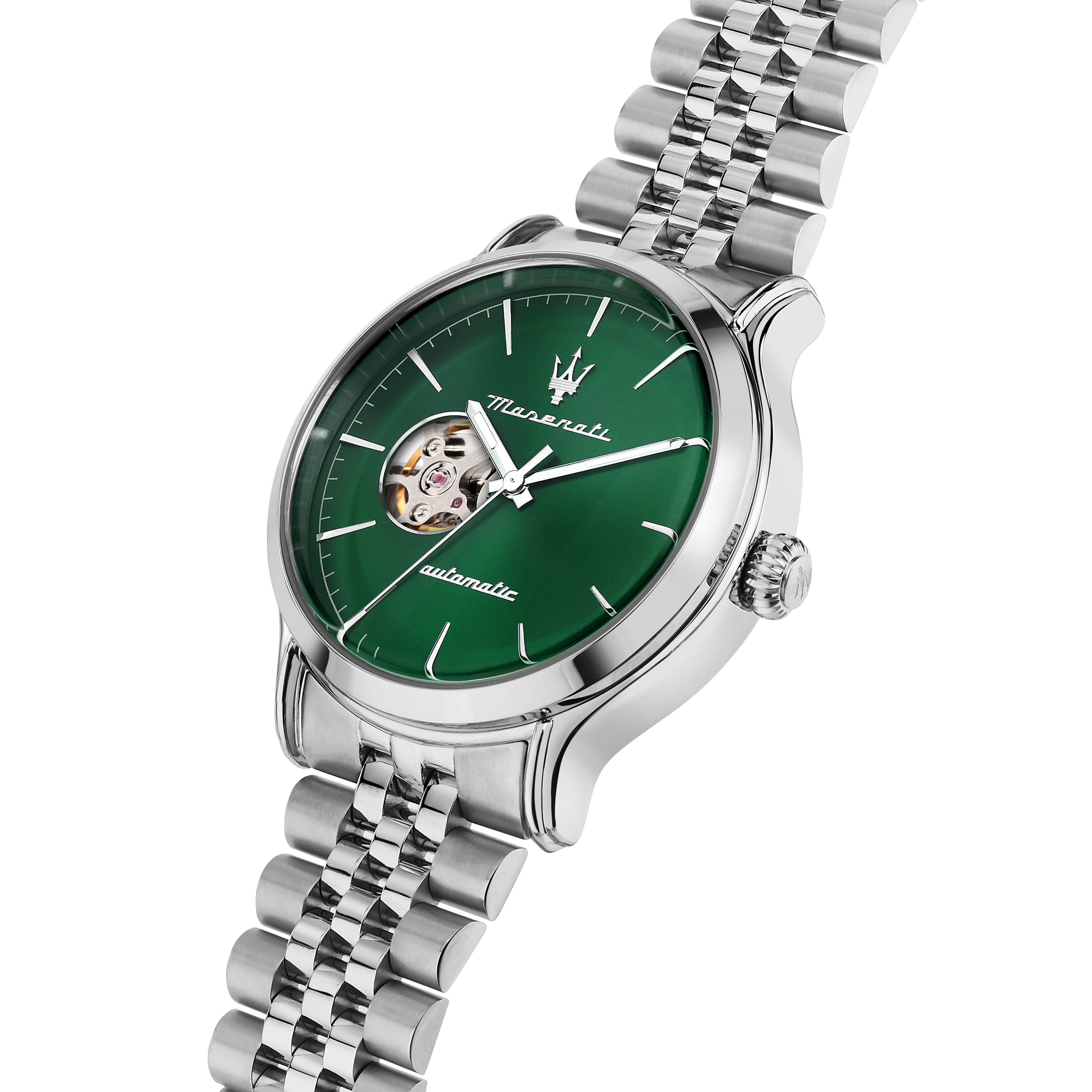 Maserati Men's Automatic Watch with Green Dial - MAS-0006