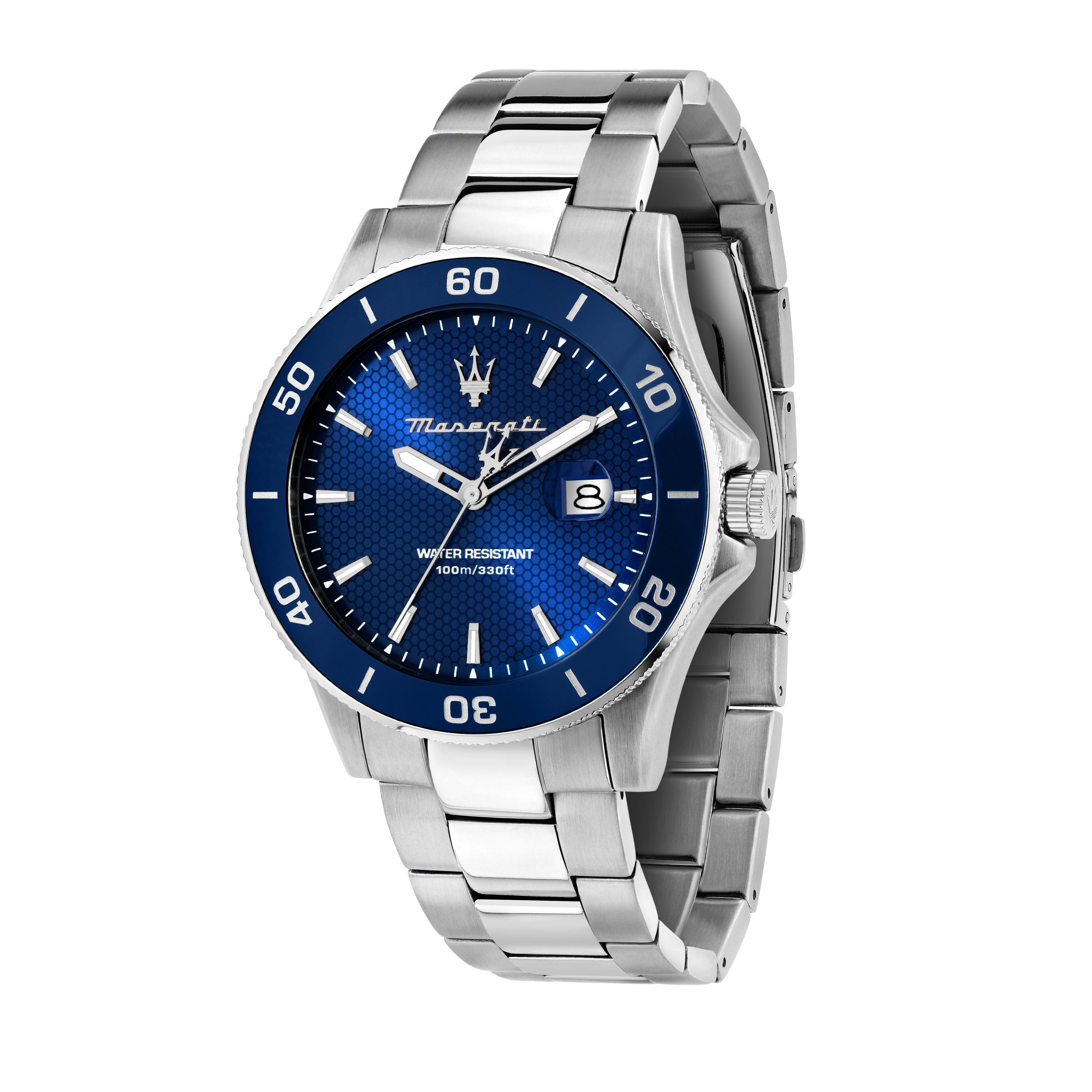 Maserati Men's Quartz Watch with Blue Dial - MAS-0018