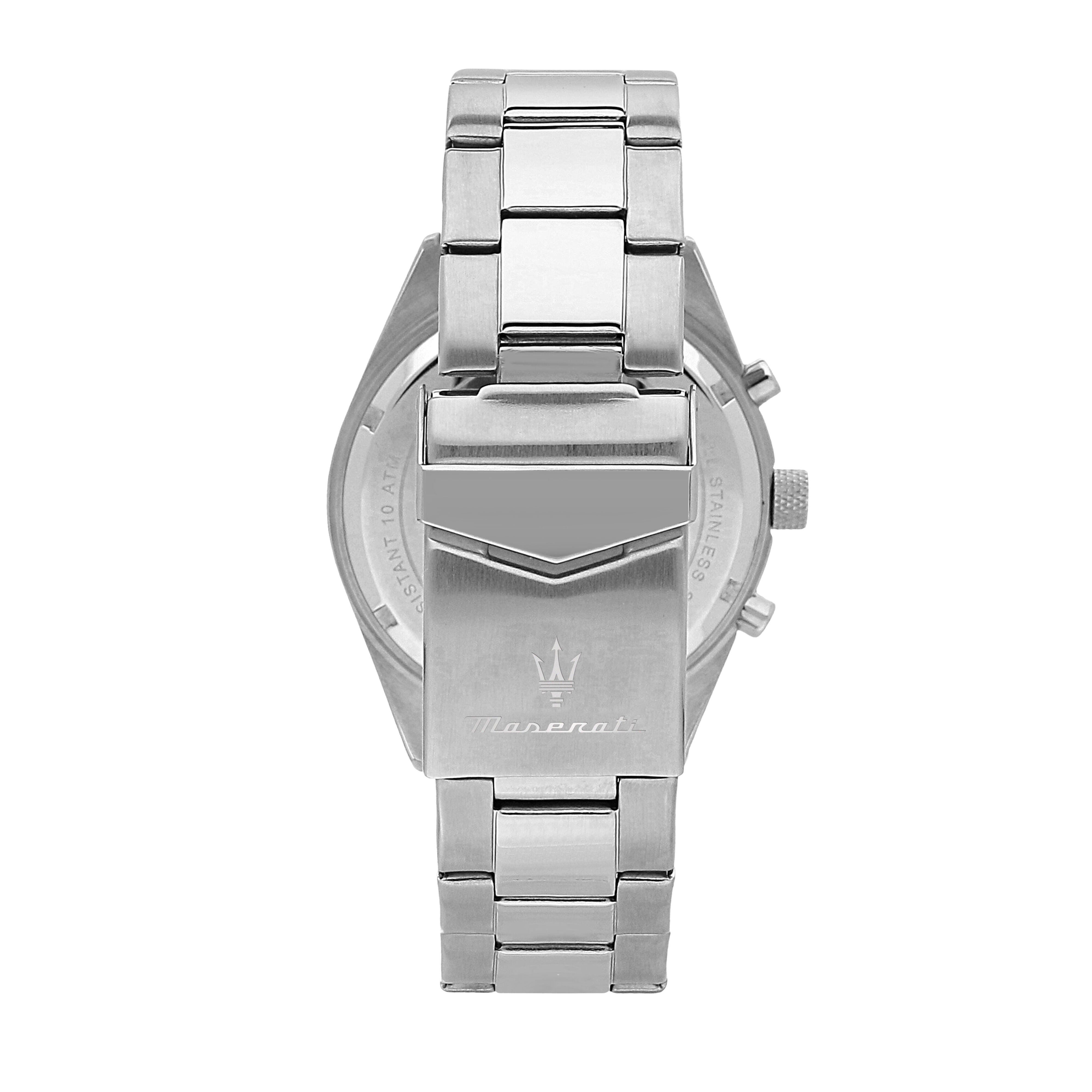 Maserati Men's Quartz Watch with Silver Dial - MAS-0019