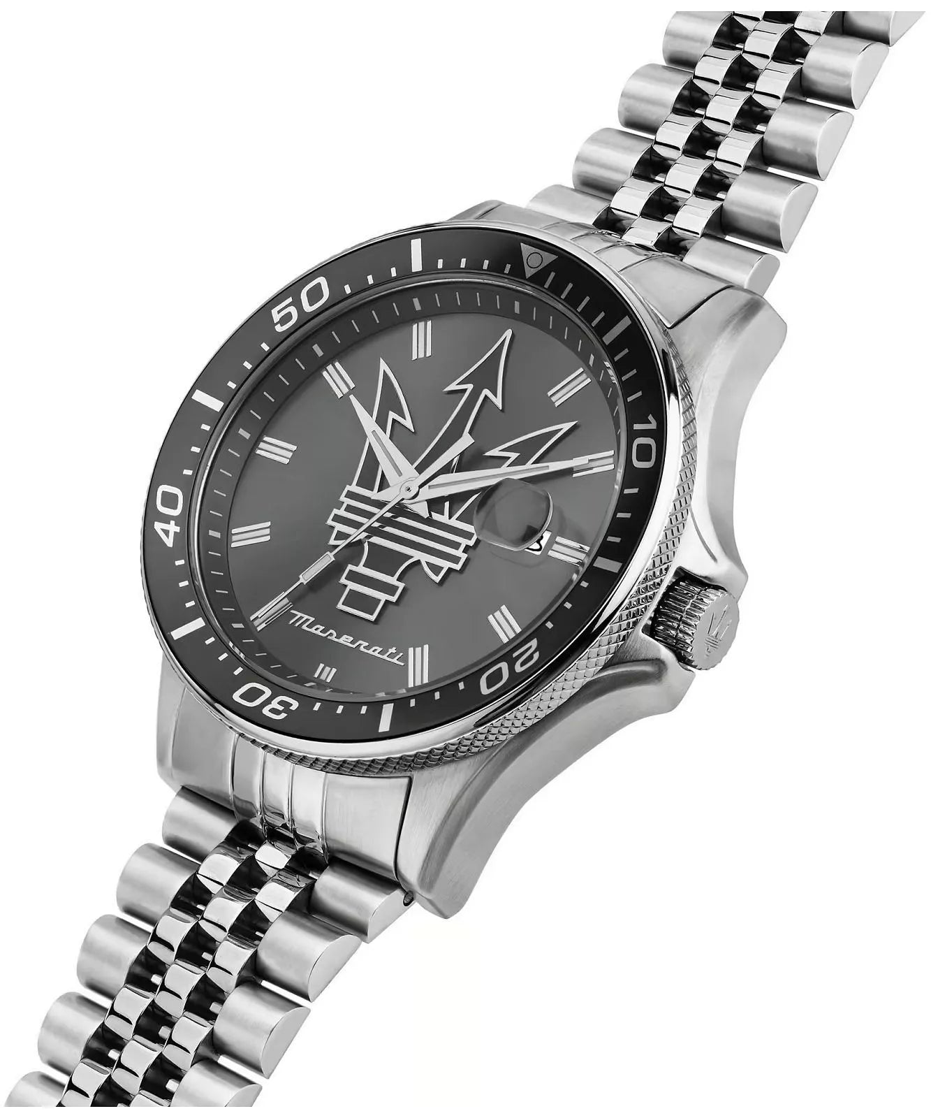 Maserati Men's Sveda Quartz Watch with Grey Dial MAS-0043