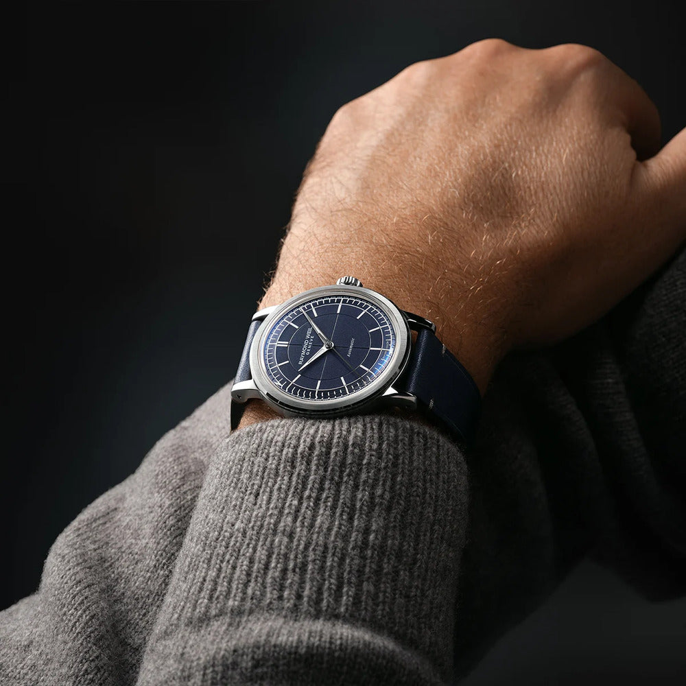 Raymond Weil Men's Watch, Automatic Movement, Blue Dial - RW-0309