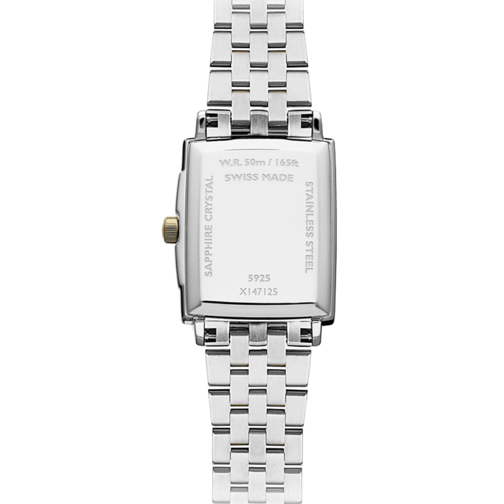 Raymond Weil Women's Quartz Watch with Pearly White Dial - RW-0317 (DMND/68)