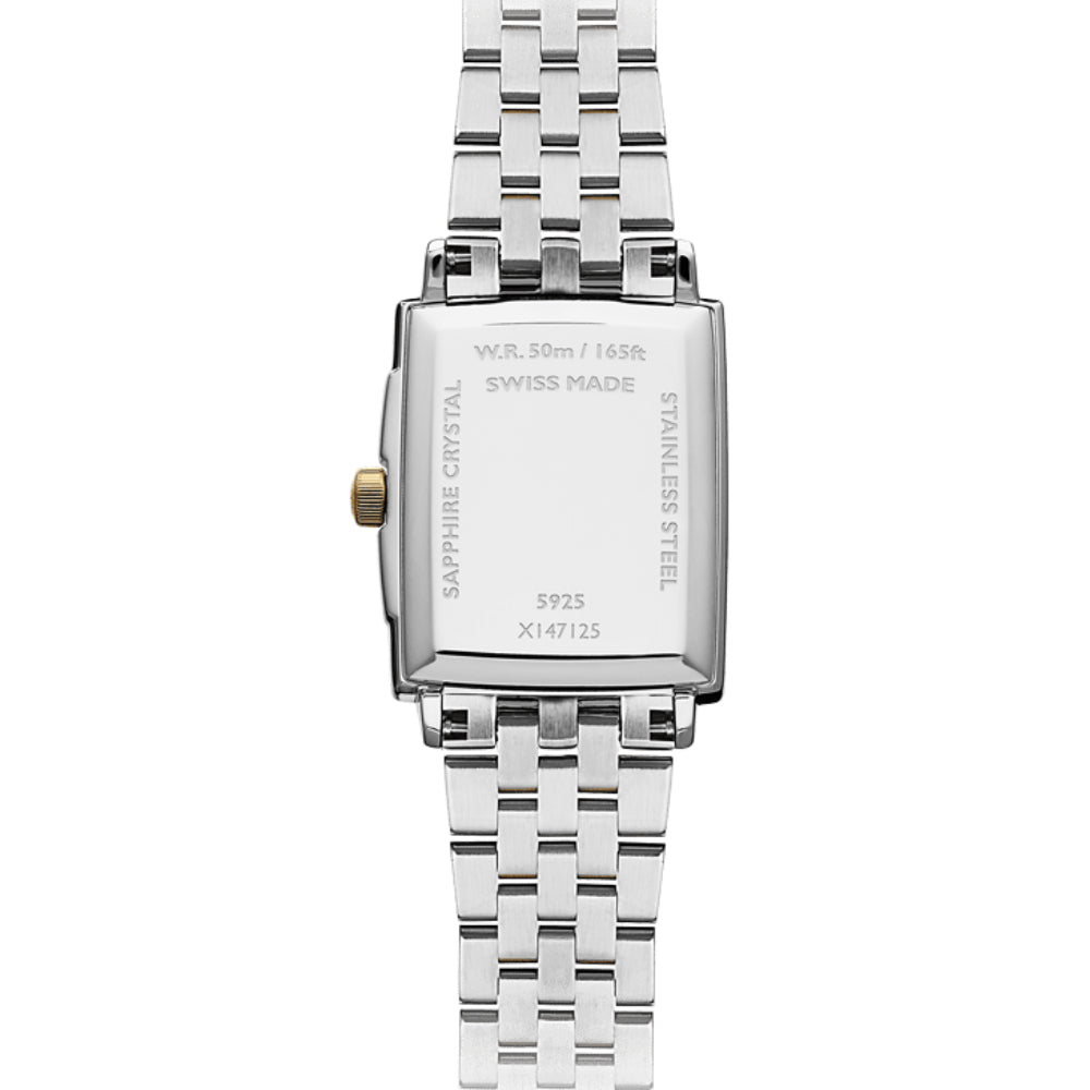 Raymond Weil Women's Quartz Watch with Pearly White Dial - RW-0320 (DMND/8)