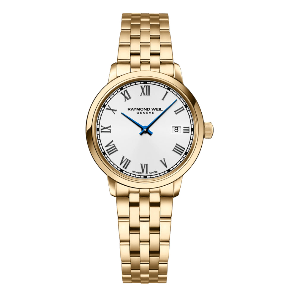 Raymond Weil women's watch with quartz movement and white dial - RW-0321