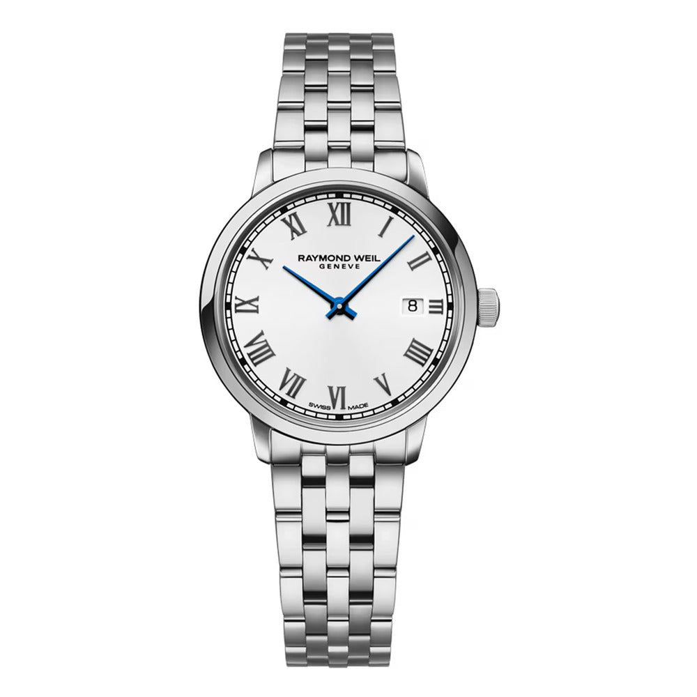 Raymond Weil women's watch with quartz movement and white dial - RW-0322