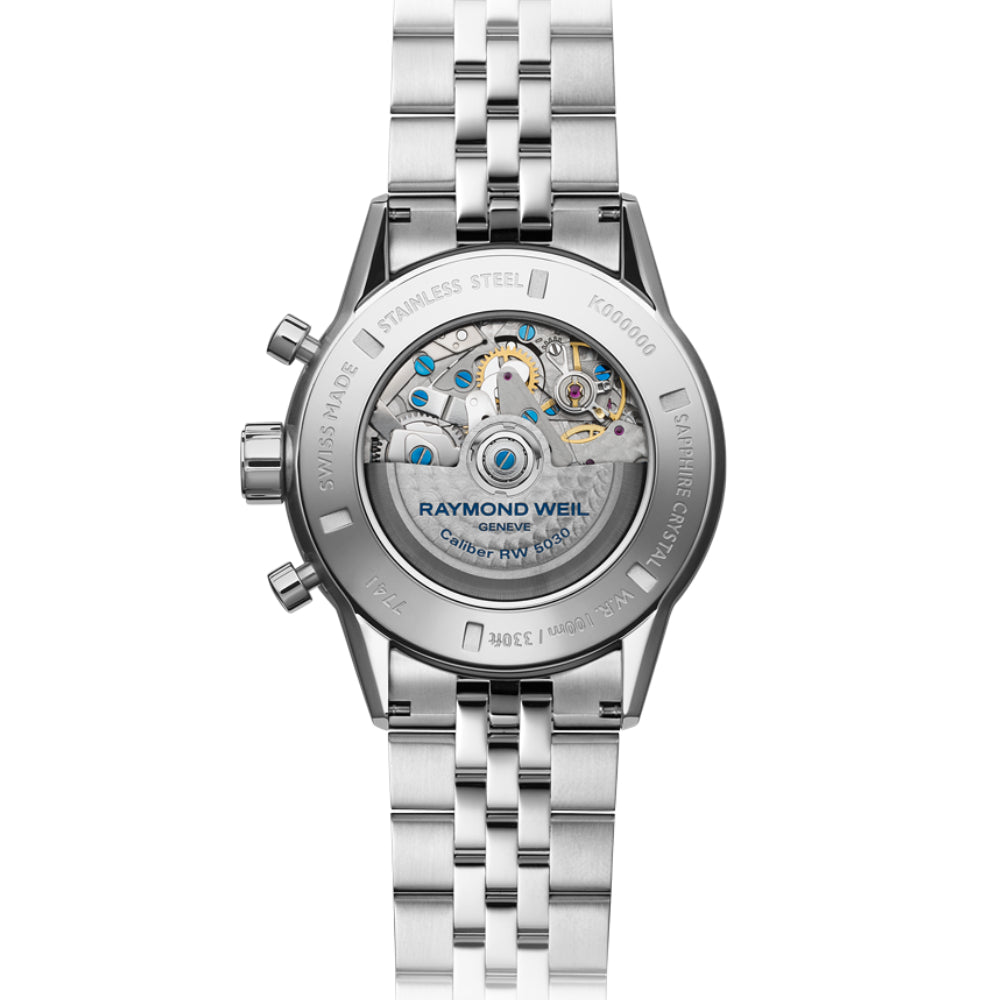 Raymond Weil men's watch, automatic movement, white dial - RW-0325