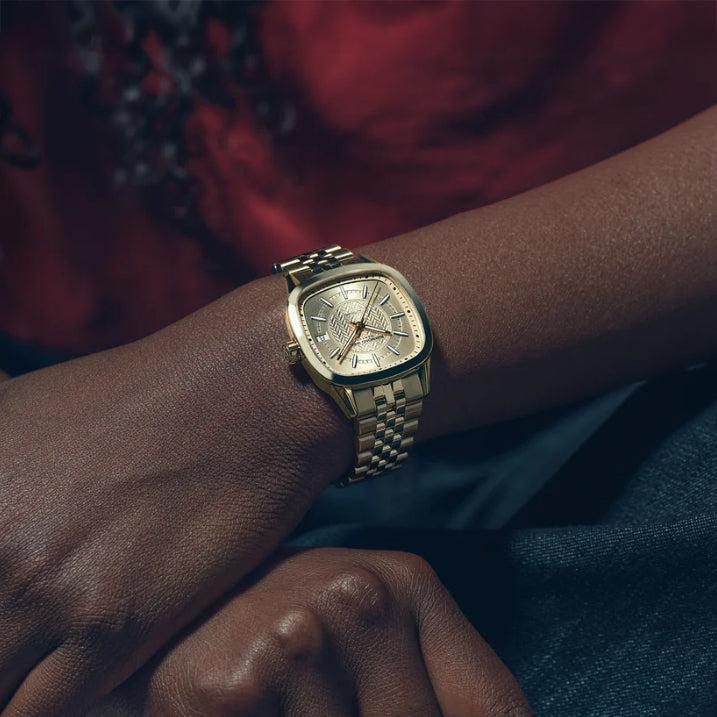 ساعة ريموند ويل فريلانسير كوشن أوتوماتيكية بمينا ذهبي RW-0374