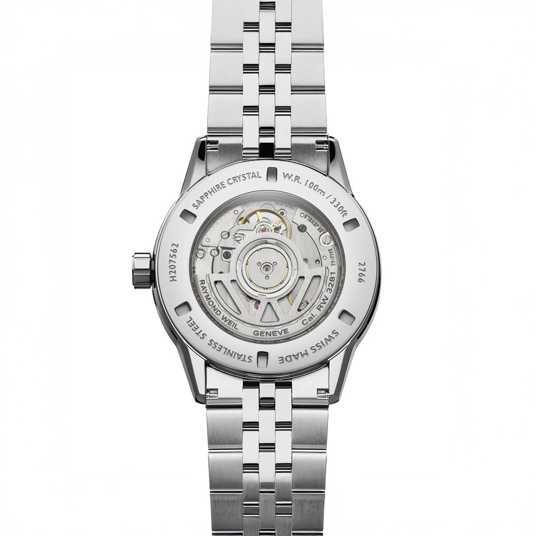 ساعة ريموند ويل فريلانسير أوتوماتيكية بتقويم كامل ومينا أزرق RW-0381