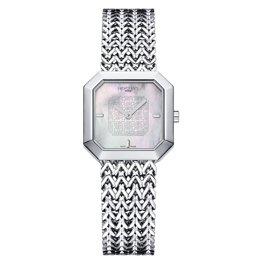 Rochas Women's Quartz Watch with Pearly White Dial - RHC-0045