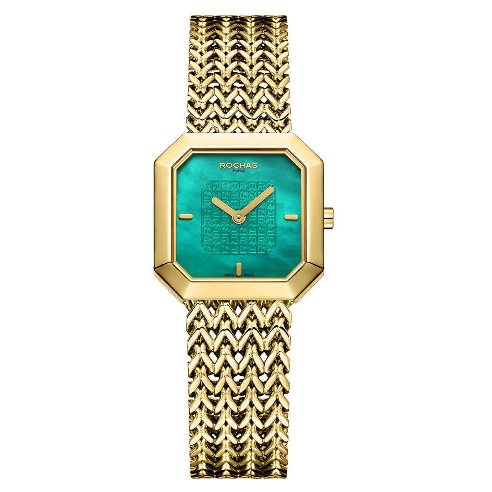 Rochas Women's Quartz Watch with Pearly Green Dial - RHC-0048
