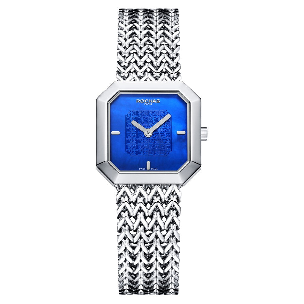 Rochas Women's Quartz Watch with Blue Pearl Dial - RHC-0050