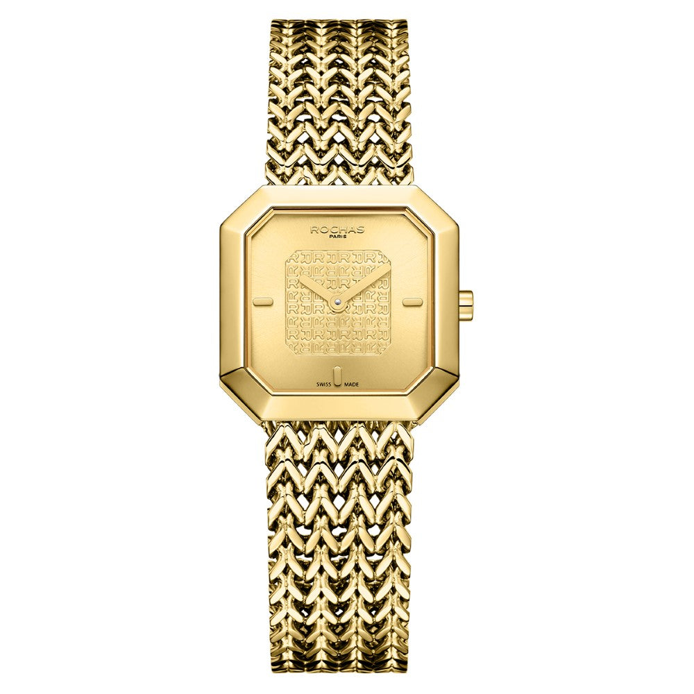 Rochas Women's Quartz Watch with Gold Dial - RHC-0054