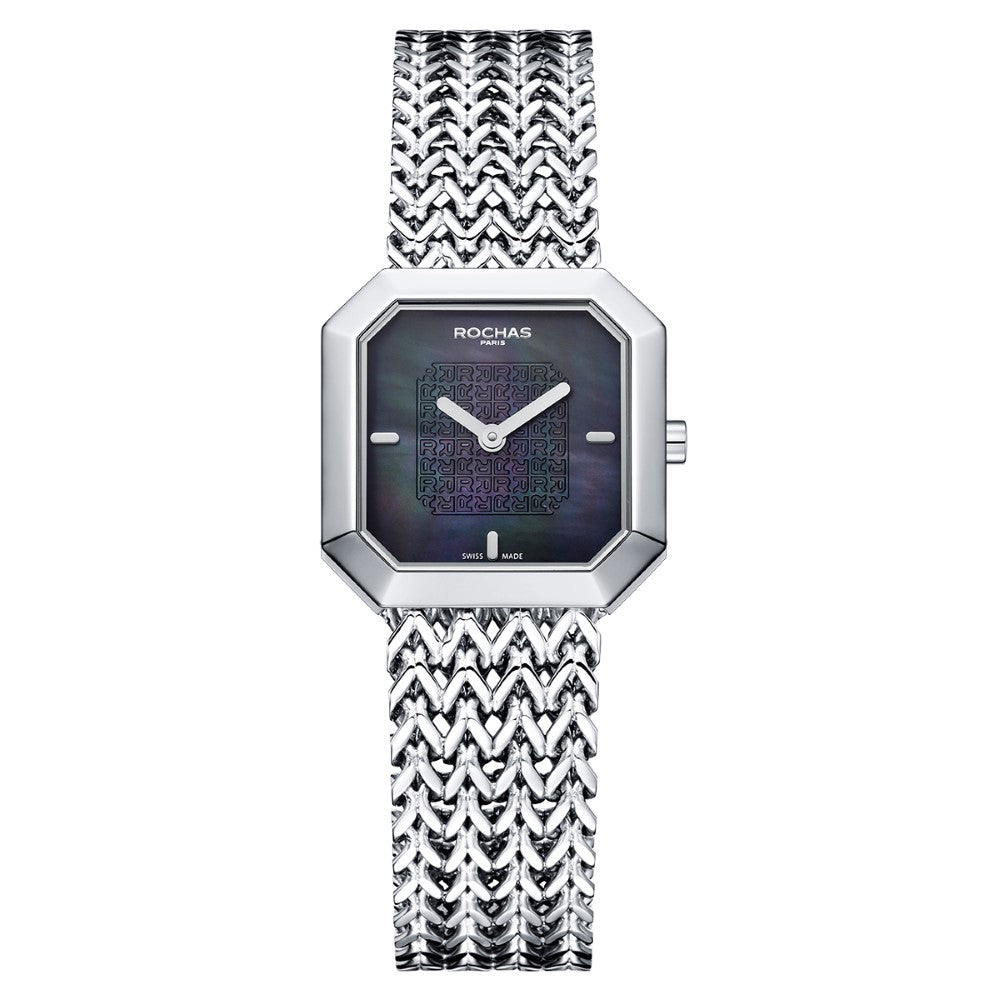 Rochas Women's Quartz Watch with Black Pearl Dial - RHC-0056