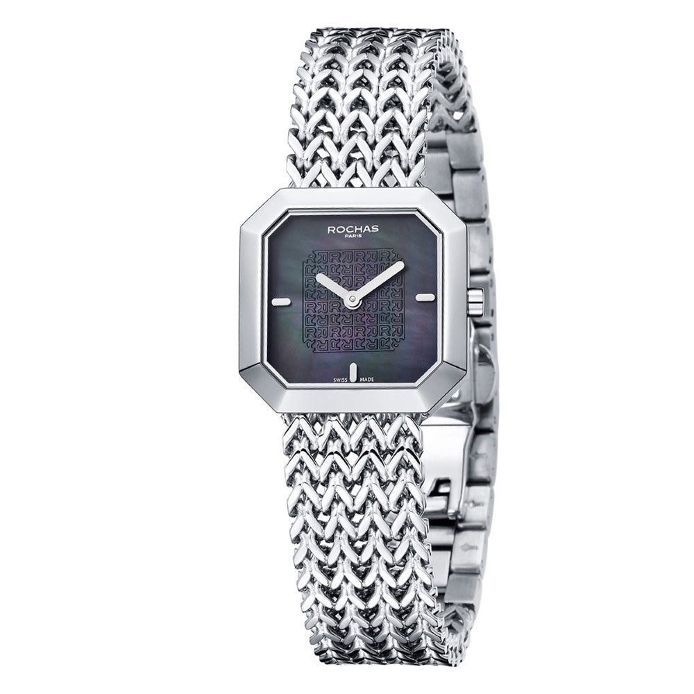 Rochas Women's Quartz Watch with Black Pearl Dial - RHC-0056