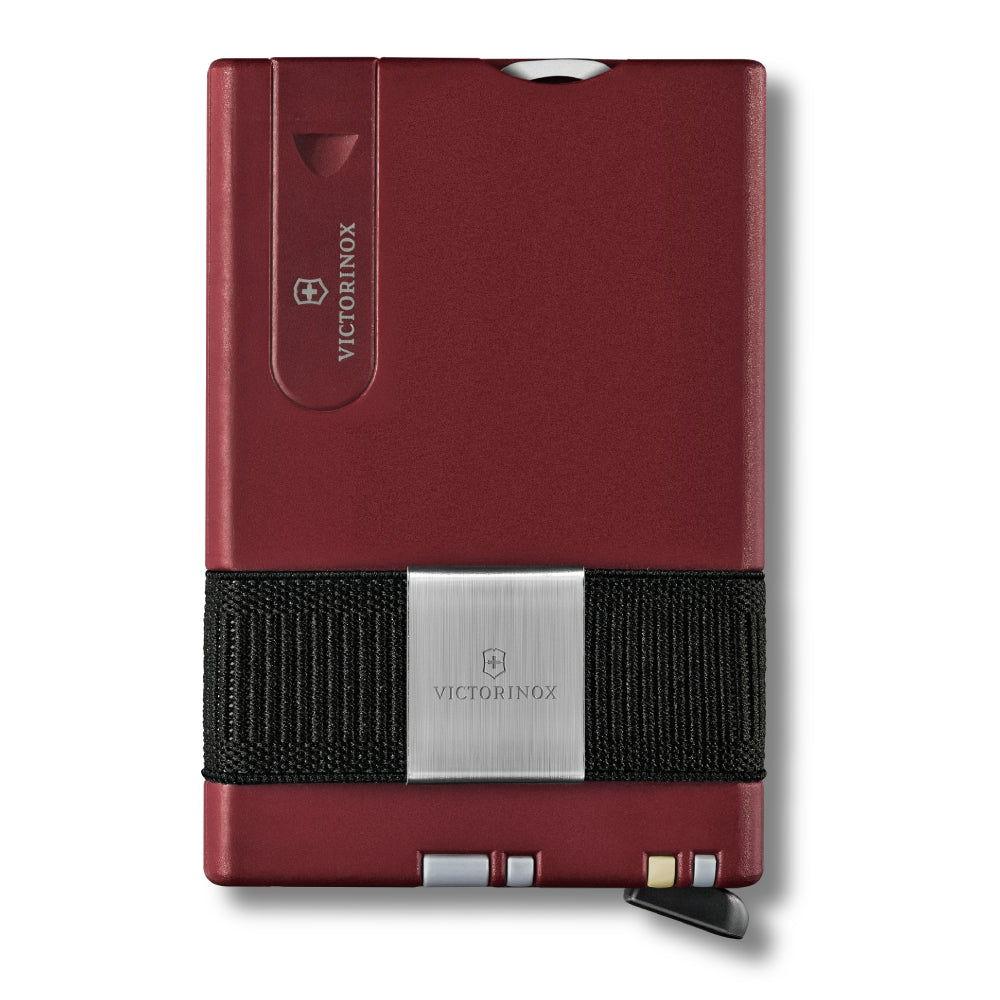 بطاقة جيب السويسري الذكية باللون الأحمر وأسود من فيكتورينوكس - VTKF-0116