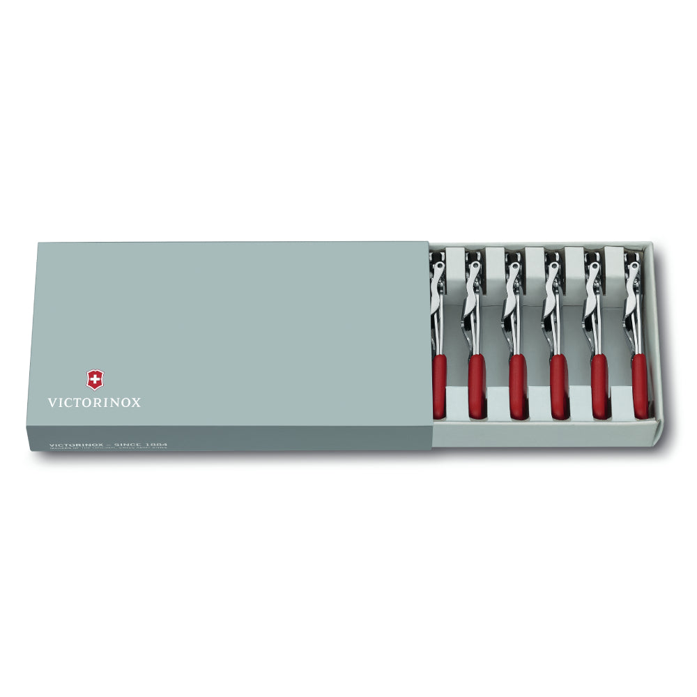 Victorinox Set of Nail Clips (10 Pieces) in Red - VTKF-0120