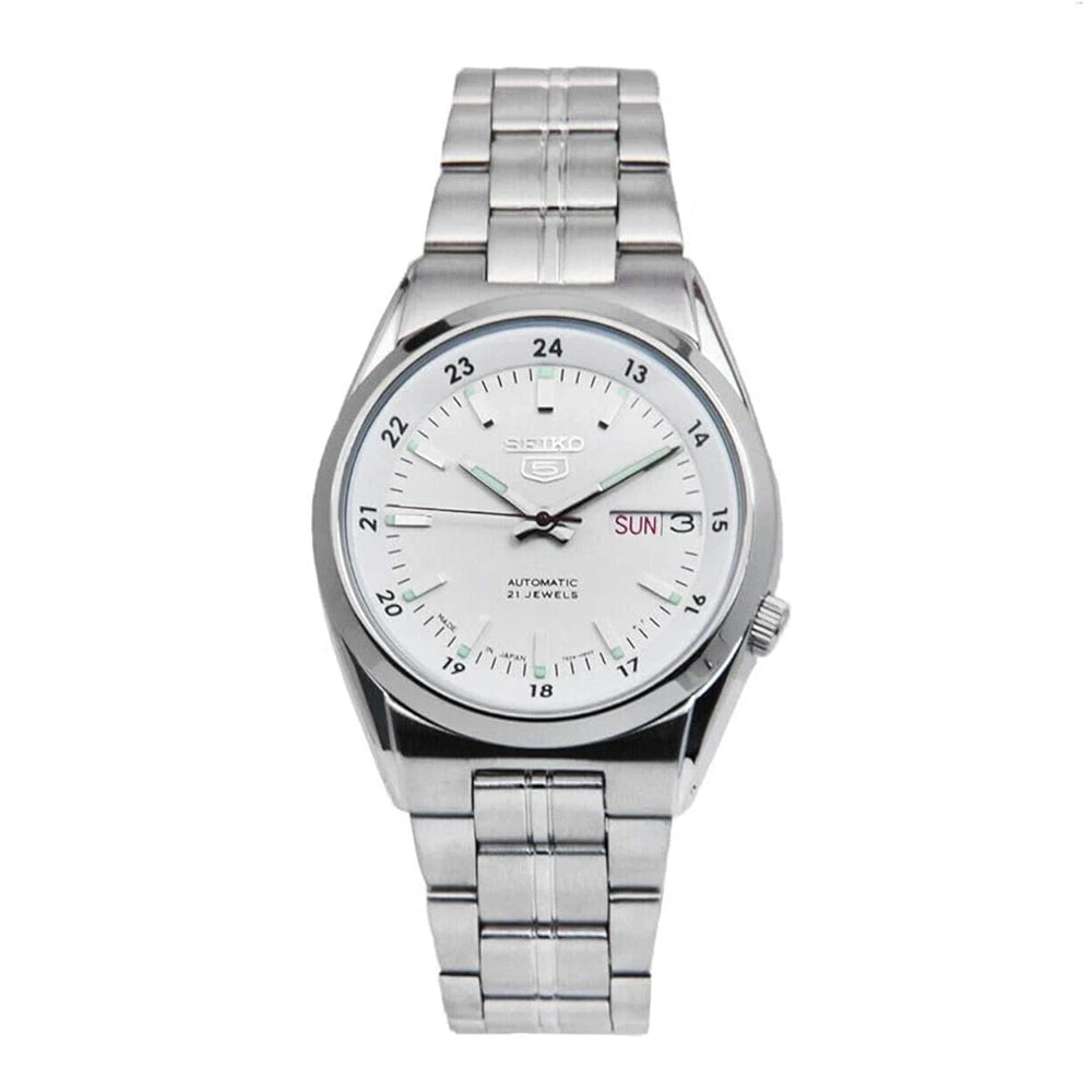 SEIKO Automatic Men's Watch White Dial SEIKO-0011