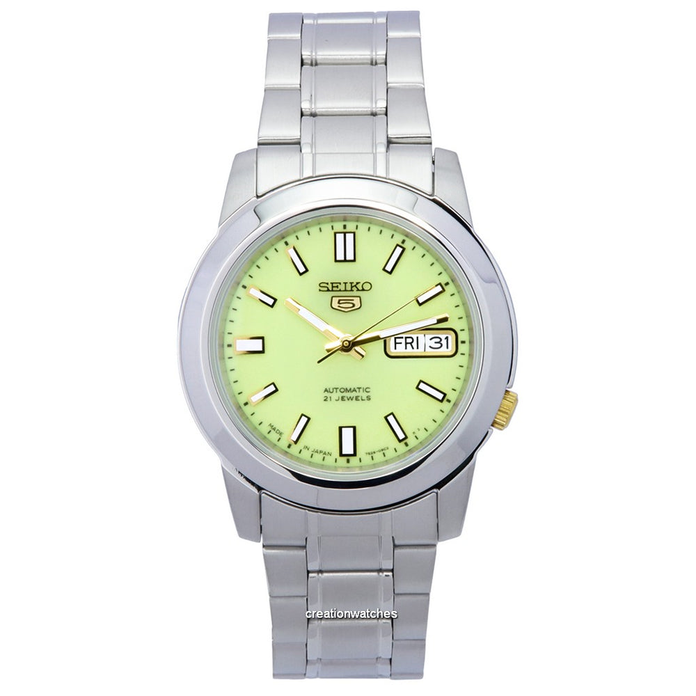 SEIKO Men's Automatic Watch Green Dial SEIKO-0019