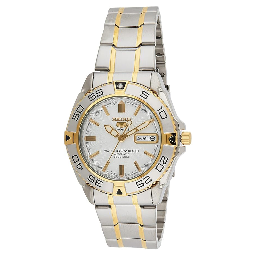 SEIKO 5 Men's Automatic Watch White Dial SEIKO-0029