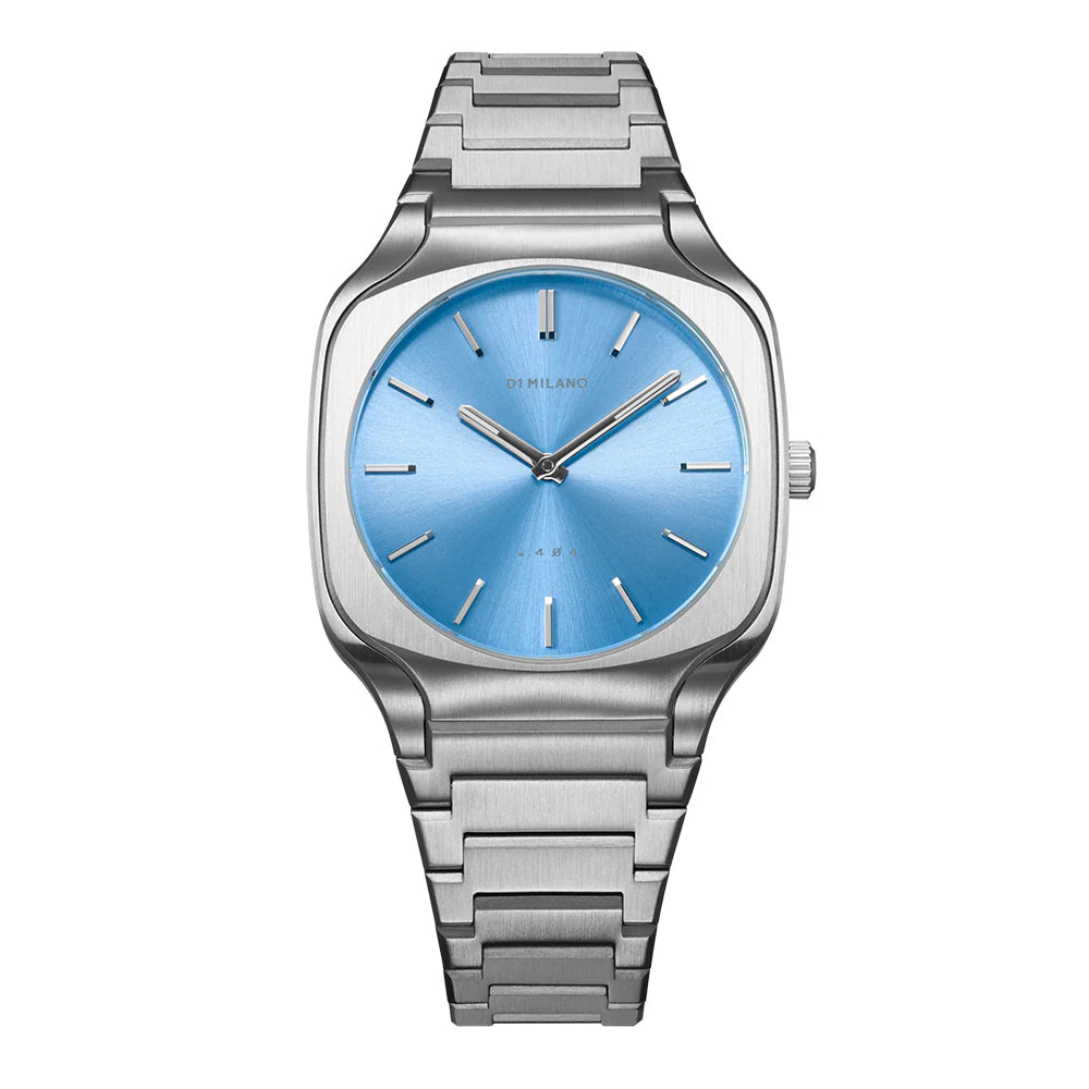 D1 Milano Unisex Maldives Square Quartz Watch with Blue Port - ML-0320