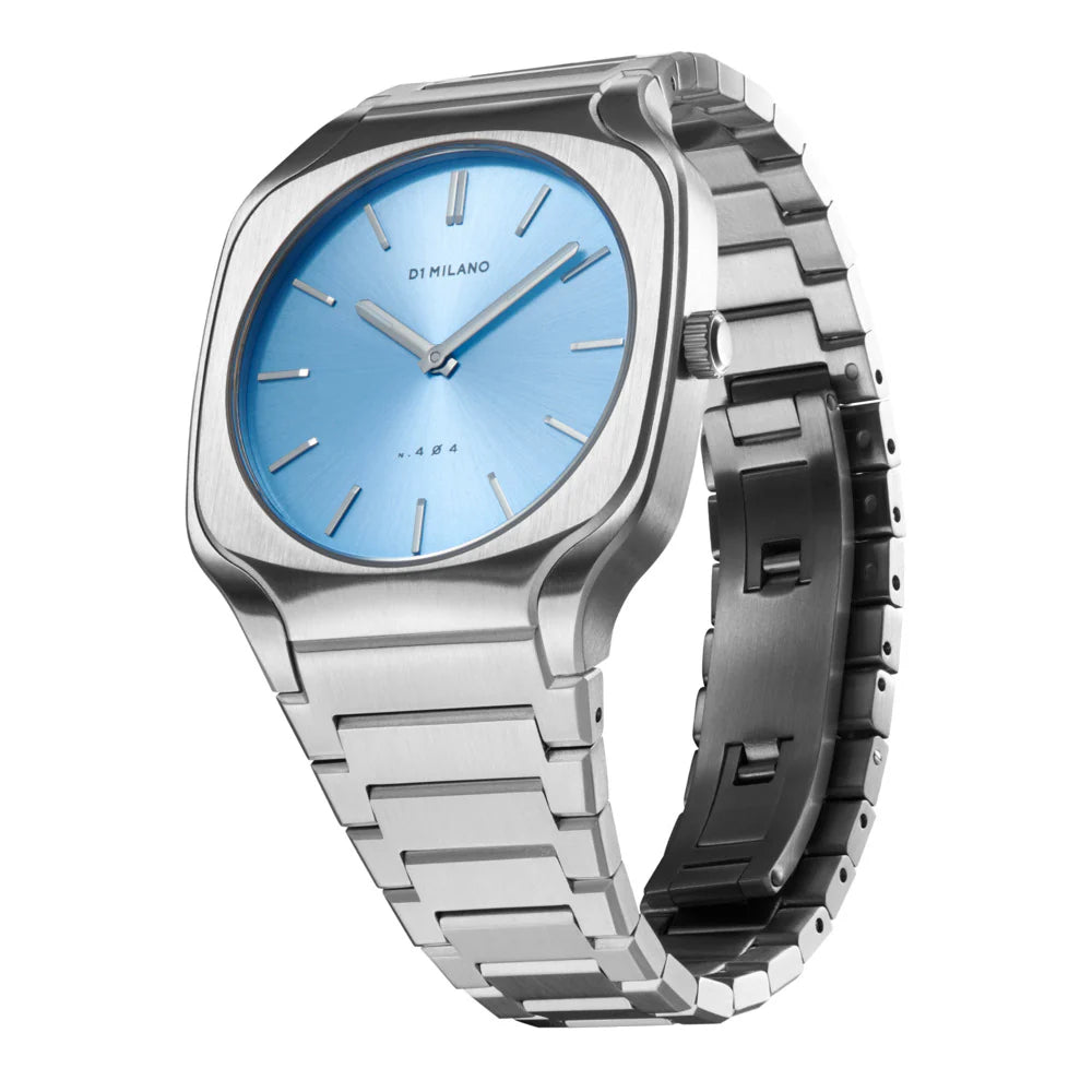 D1 Milano Unisex Maldives Square Quartz Watch with Blue Port - ML-0320
