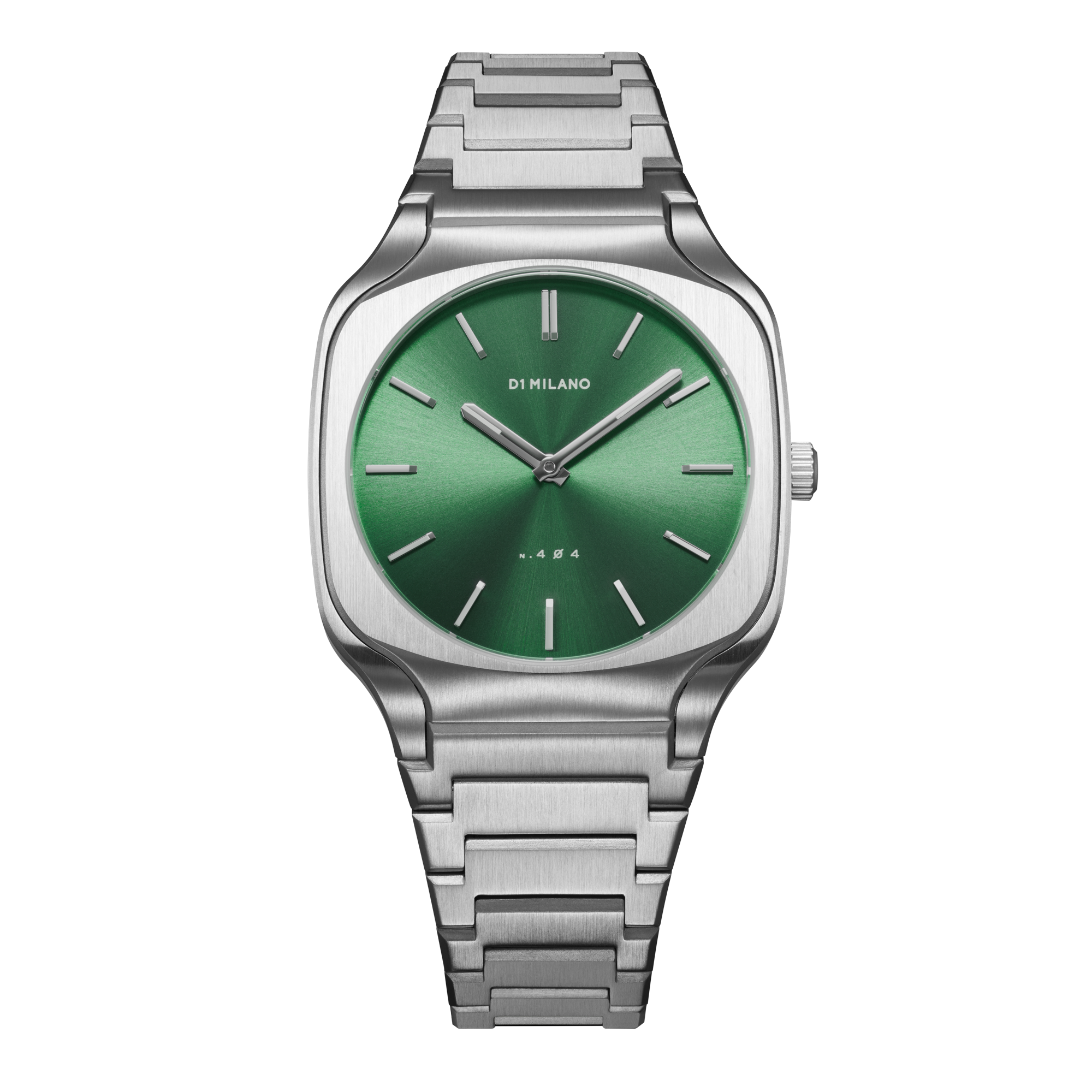 Men's watch with quartz movement and green dial color - ML-0321