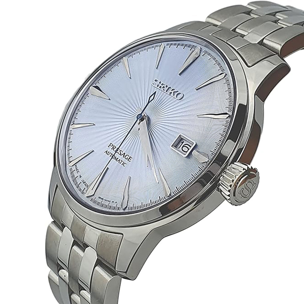 Seiko Presage Men's Automatic Watch White Dial - SEIKO-0002