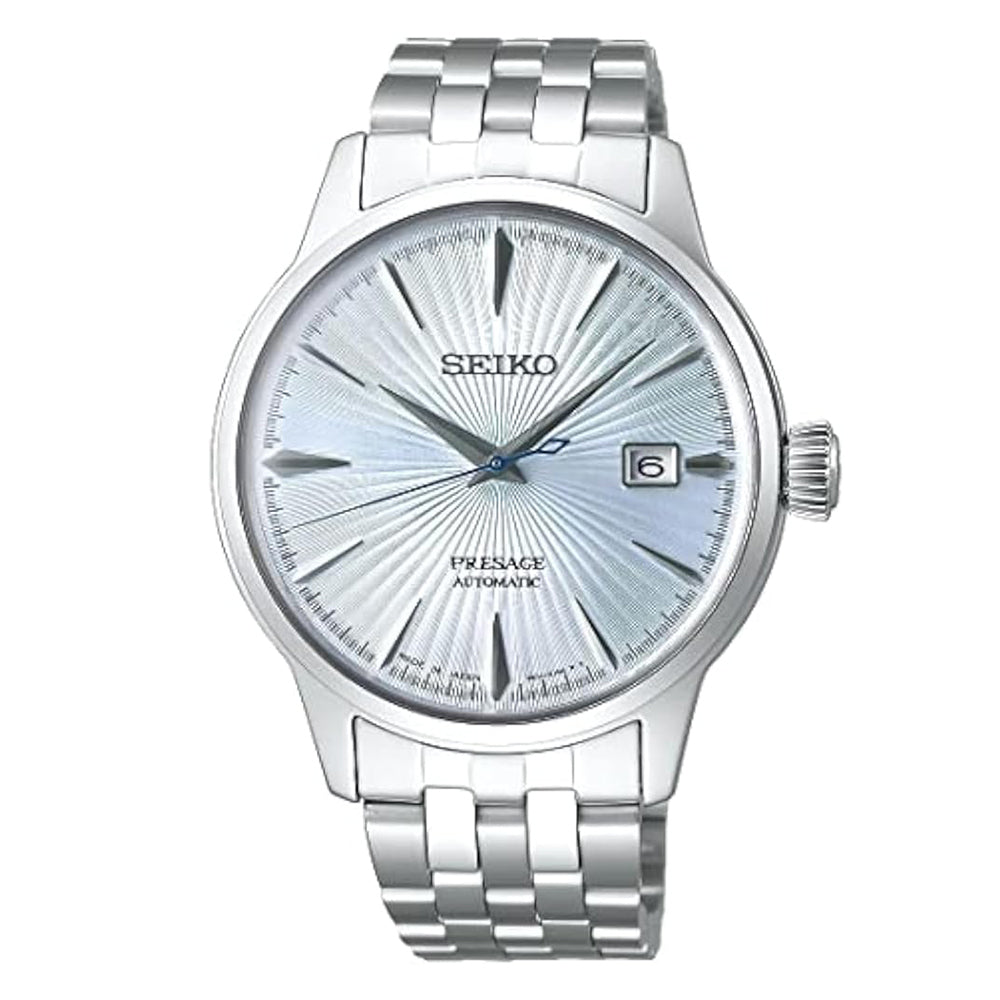 Seiko Presage Men's Automatic Watch White Dial - SEIKO-0002