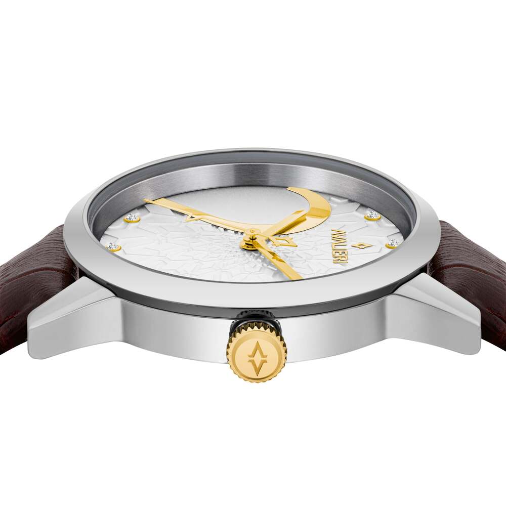 Avalieri Women's Quartz Watch Silver Dial - AV-2319B