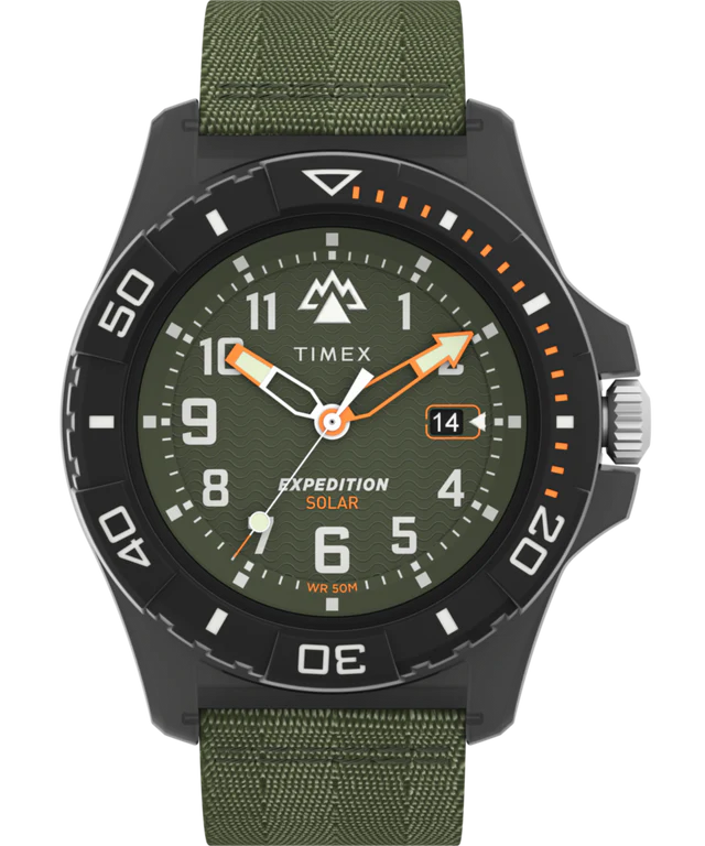 Timex Expedition Freedive Ocean Men's Watch with Quartz Movement and Green Dial - TMX-0005