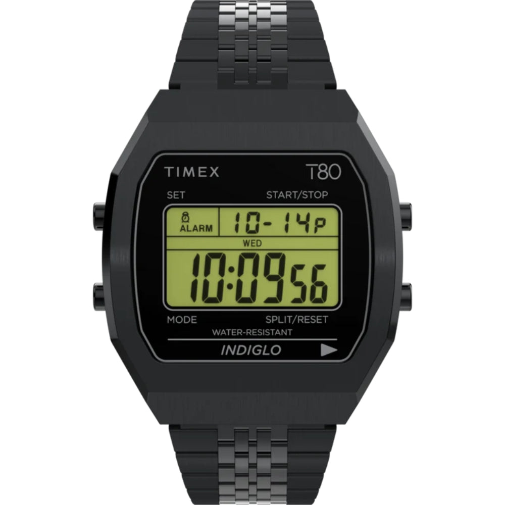 Timex Men's T80 Digital Steel Watch – TMX-0021