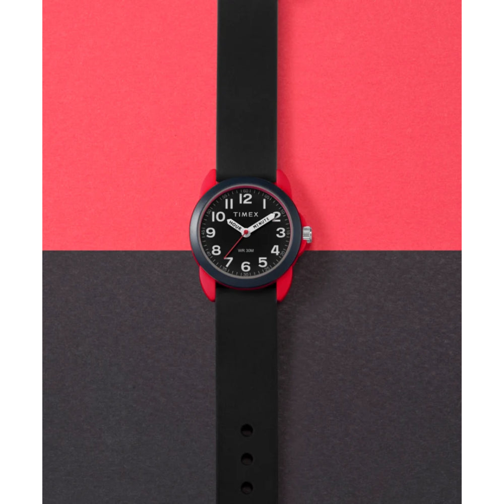 Timex Time Machines Women's Quartz Watch with Black Dial - TMX-0022
