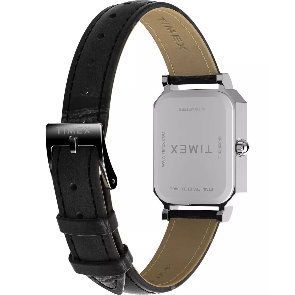 Timex Women's Dress Watch with Quartz Movement and White Dial - TMX-0033