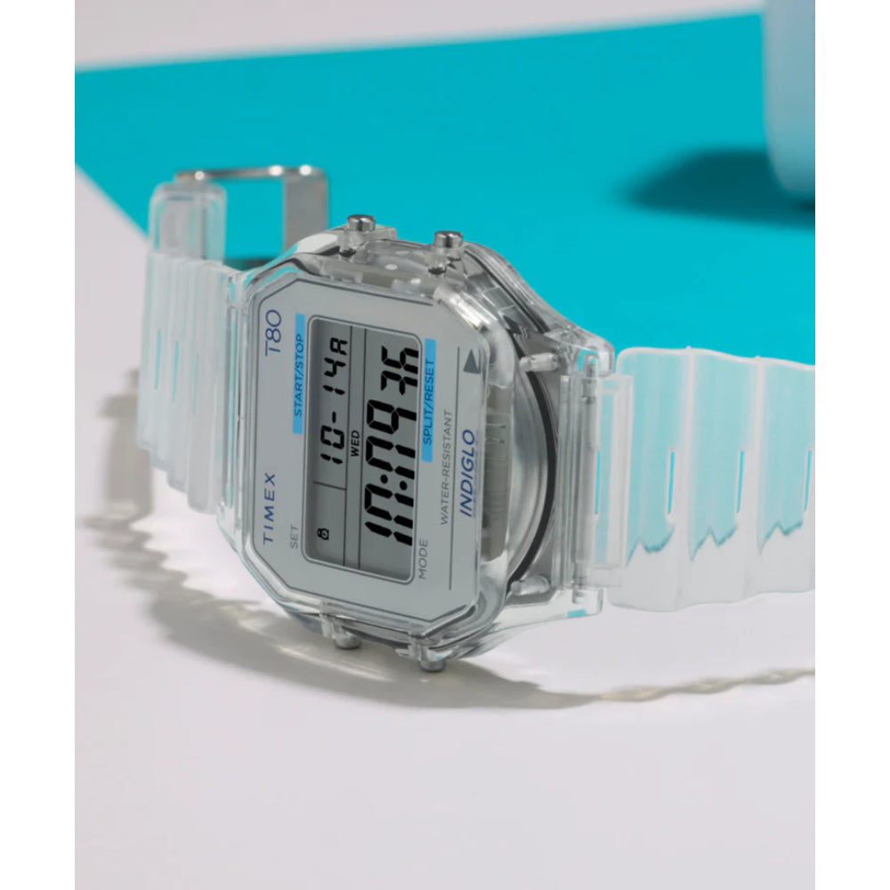 Timex T80 Unisex Digital Movement Watch - TMX-0041