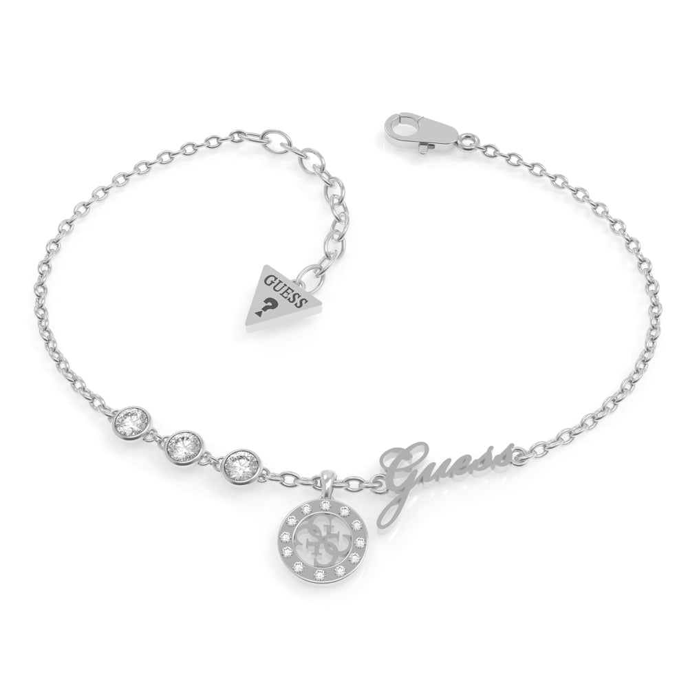 Guess Women's Silver Bracelet - UBB79041-113
