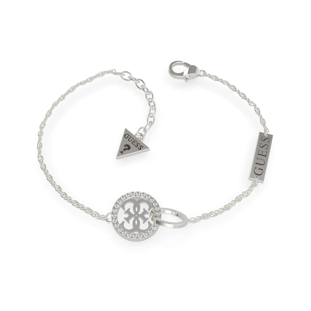 Guess Women's Silver Bracelet - UBB79078-116