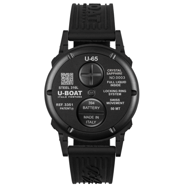 ساعة U-65 مقاس 44 مم – PVD باللون الأخضر. يو بوت UBT-0010+T.S.PIN