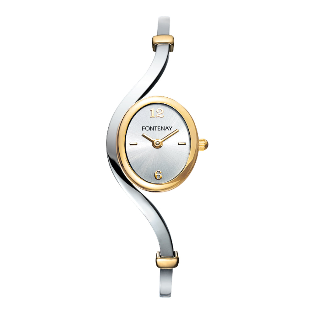 Fontenay Paris Women's Quartz Watch with Silver Dial - FNT-0007
