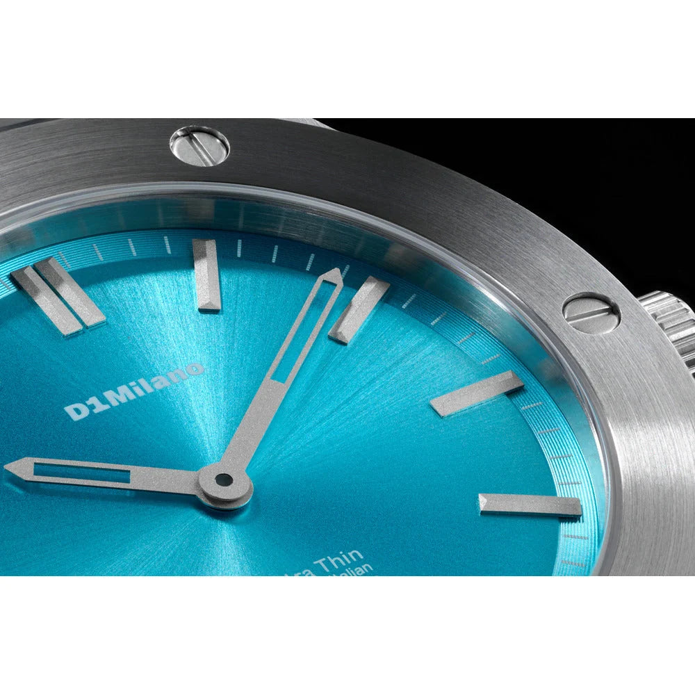 ساعة دي وان ميلانو Ultra Thin Ice Sealed الرجالية كوارتز - ML-0449