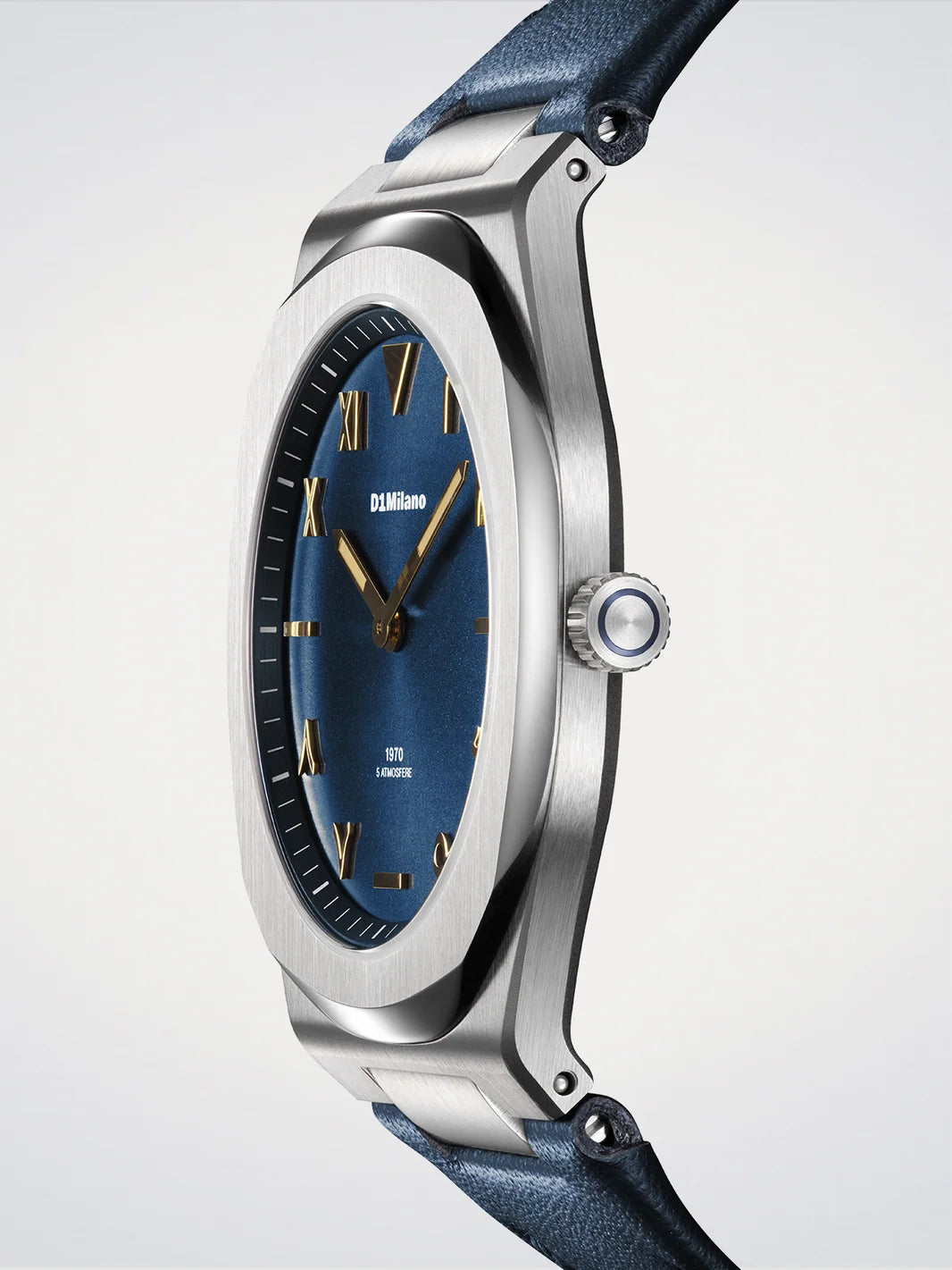 ساعة دي وان ميلانو Ultra Thin Oceanlin الرجالية كوارتز - ML-0453