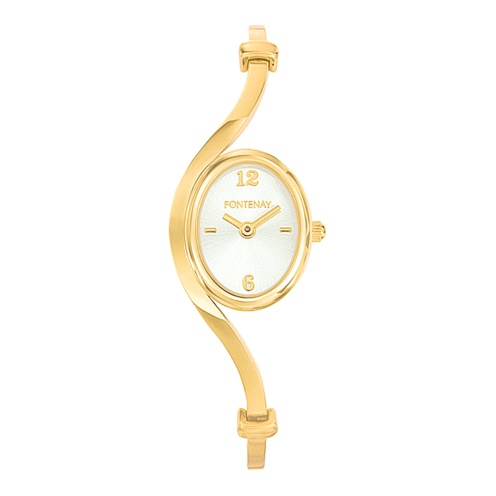 Fontenay Paris Women's Quartz Watch with White Dial - FNT-0008