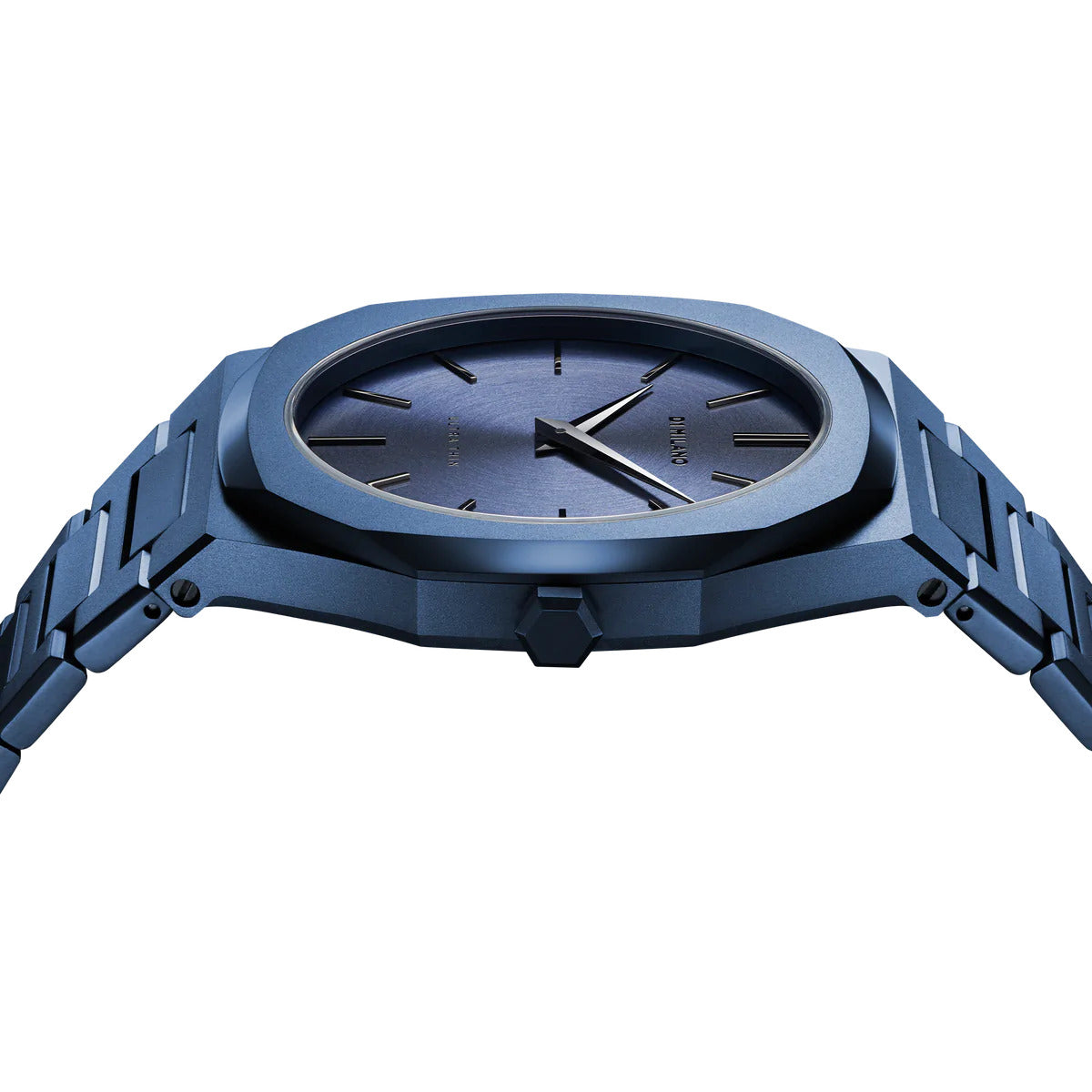 ساعة دي وان ميلانو الرجالية بحركة كوارتز ولون مينا أزرق - ML-0266