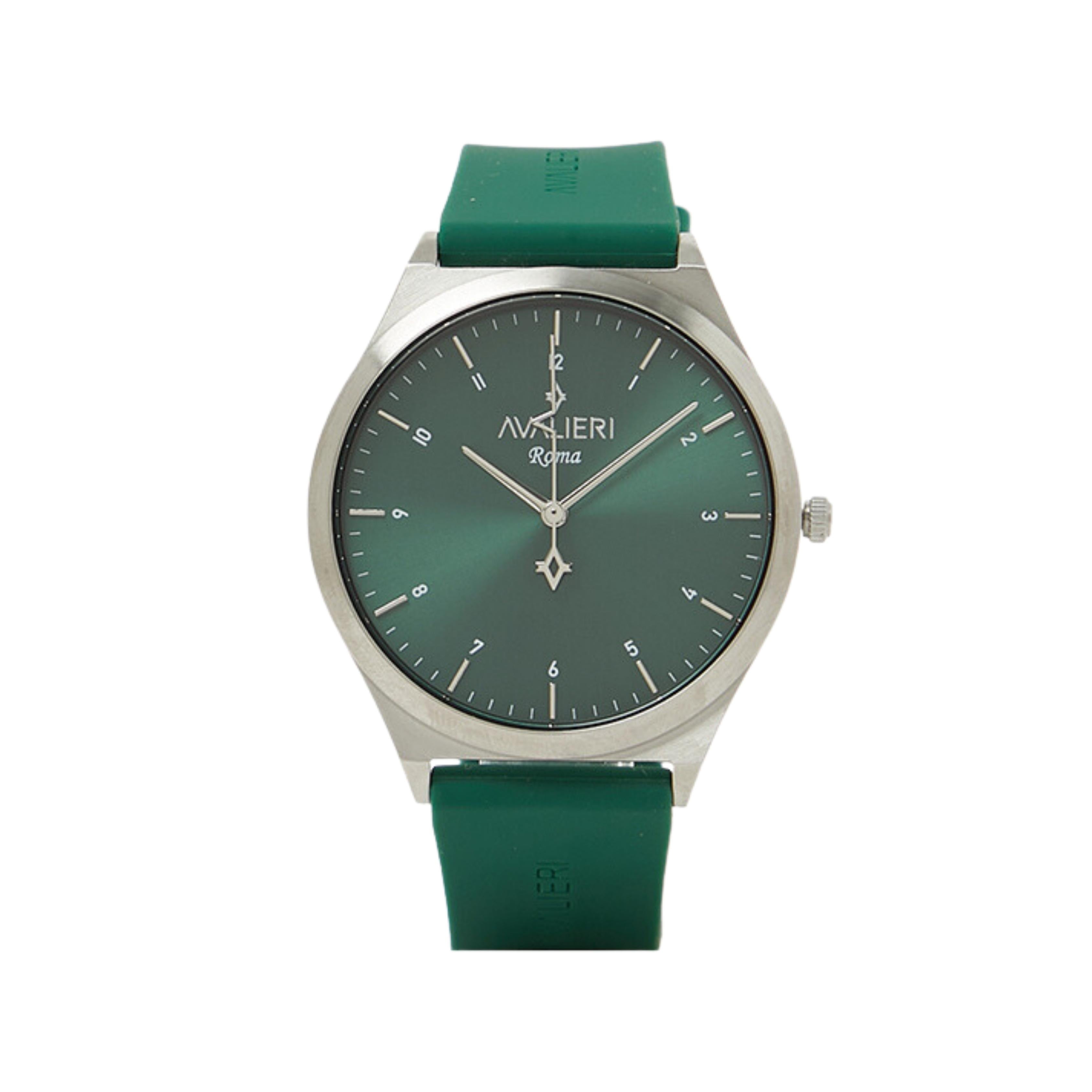 Avalieri Men's Quartz Green Dial Watch - AV-2612B