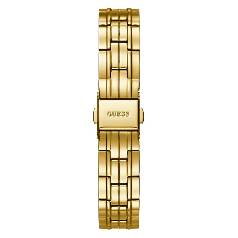 Guess Women's Quartz Watch, Gold Dial - GWC-0193