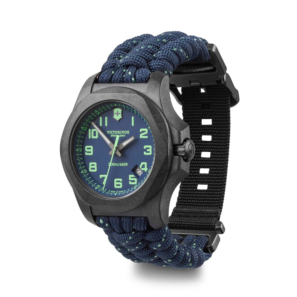 Victorinox Men's Quartz Watch with Blue Dial - VTX-0100 SET