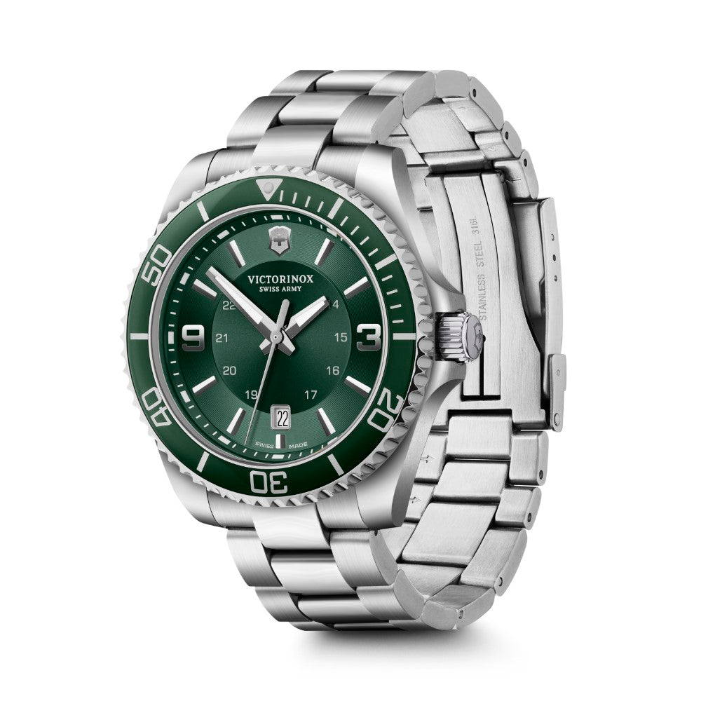 Victorinox Men's Quartz Watch with Green Dial - VTX-0147