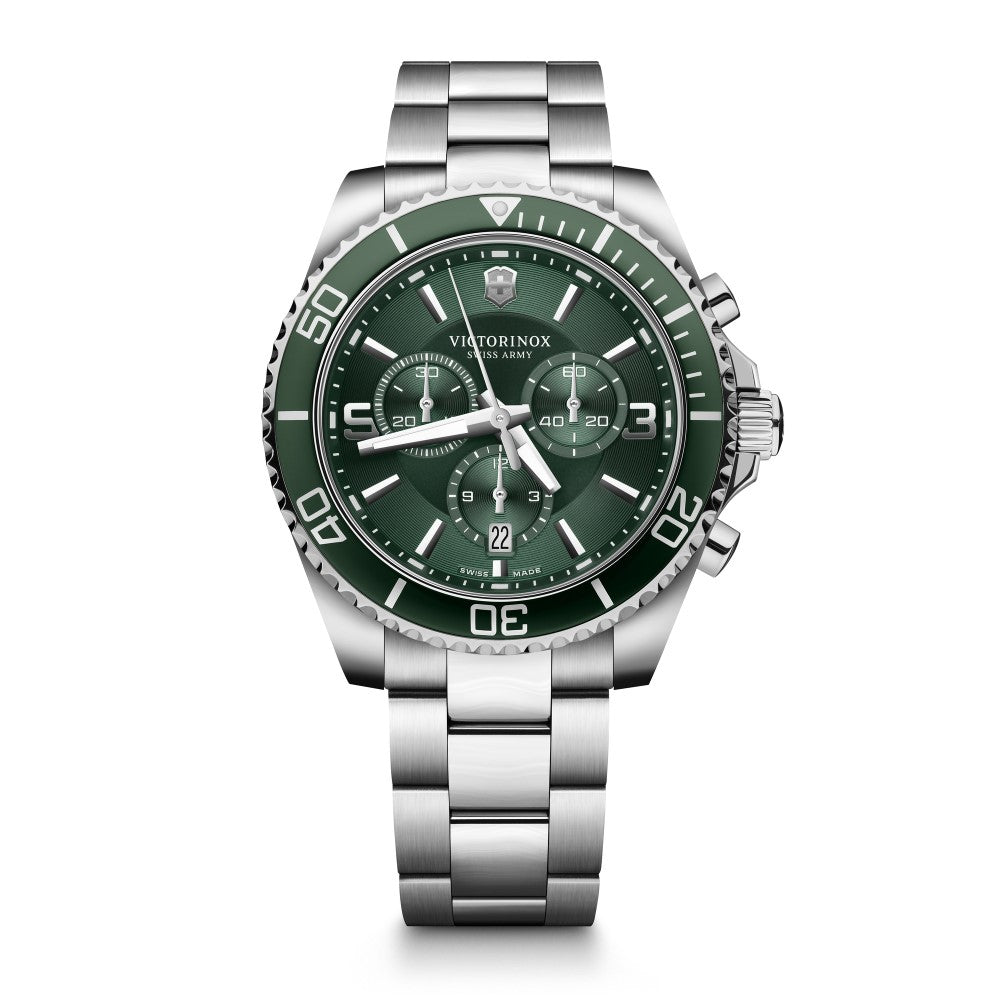 Victorinox Men's Quartz Watch with Green Dial - VTX-0148
