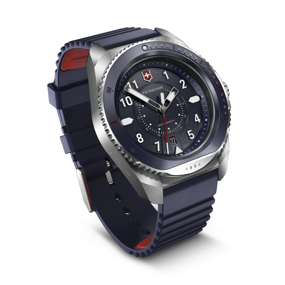 Victorinox Men's Quartz Watch with Blue Dial - VTX-0136